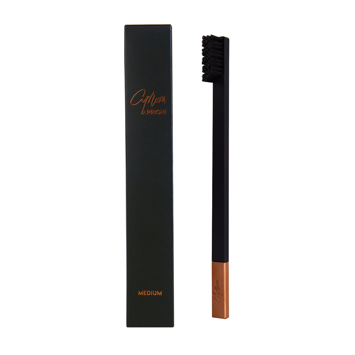 Apriori Copper Noir Medium Toothbrush