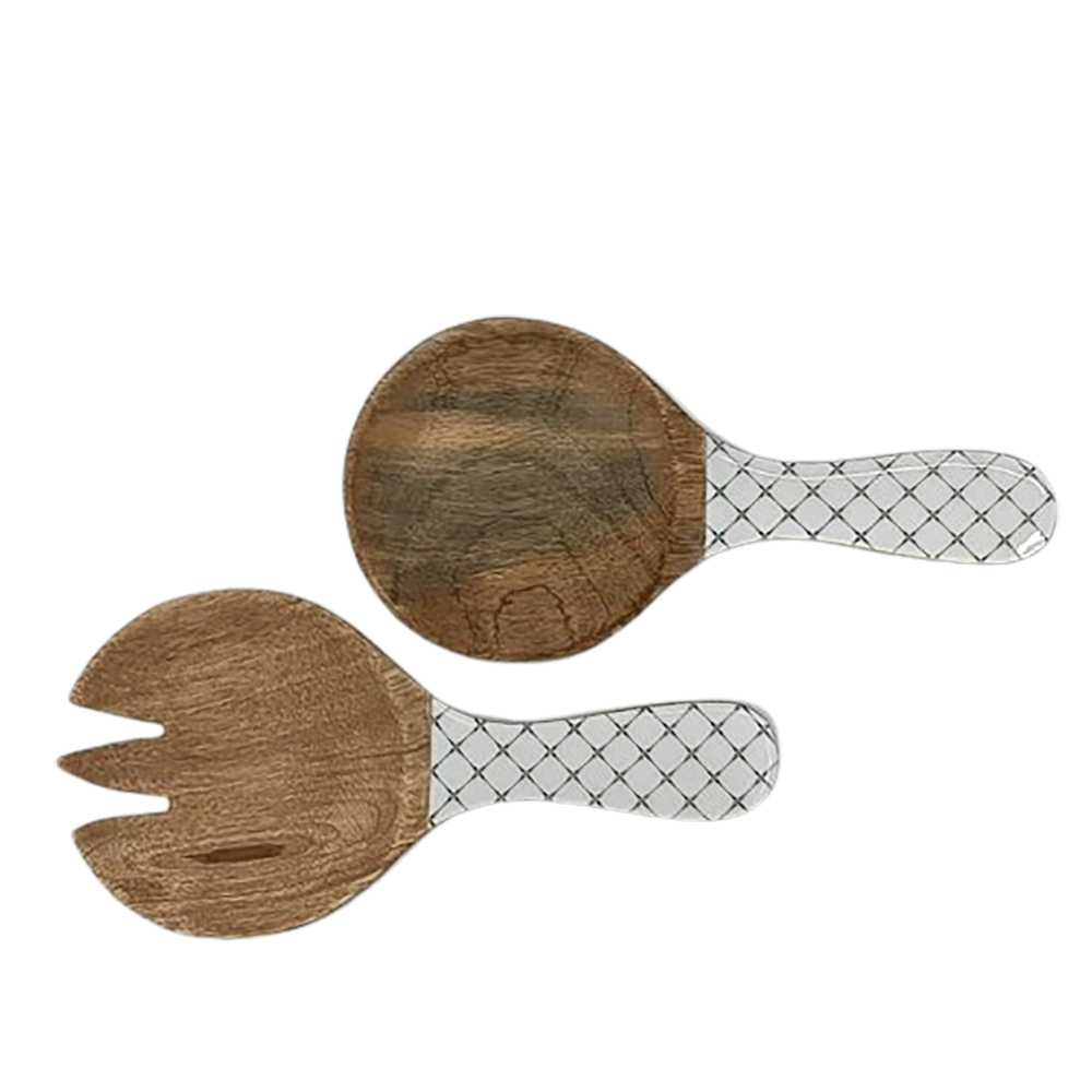 Van Deurs Danmark Servers Short Mango New diamond Set Of 2