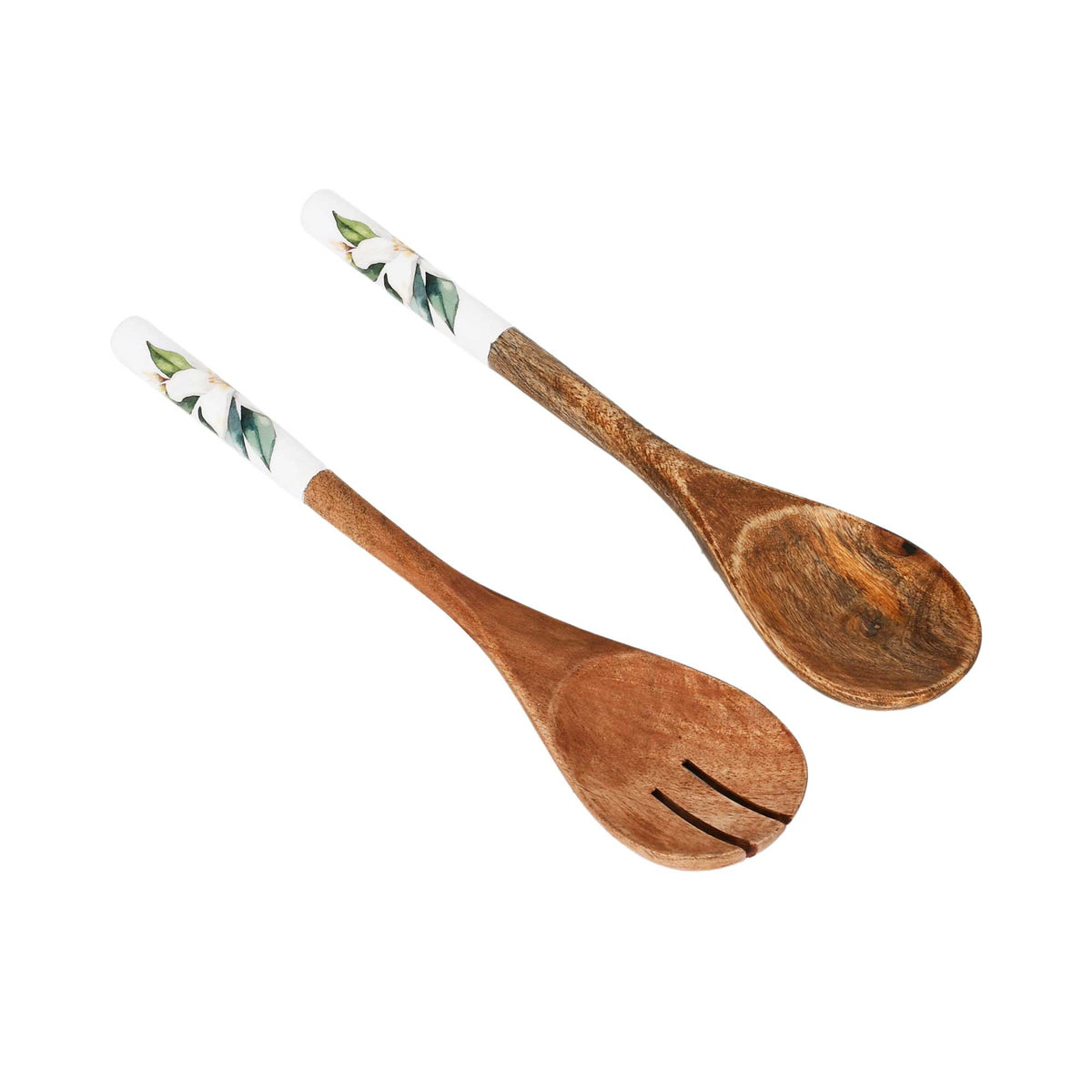 Van Deurs Danmark Servers Mango White Flower Set Of 2