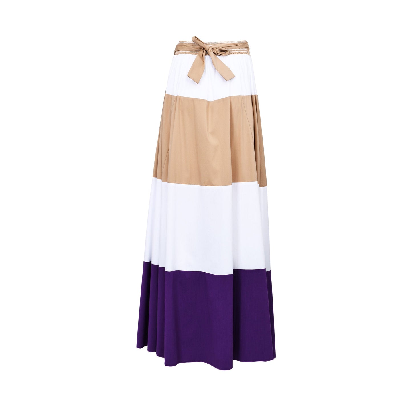Jijil Women's Multicolor Long Skirt
