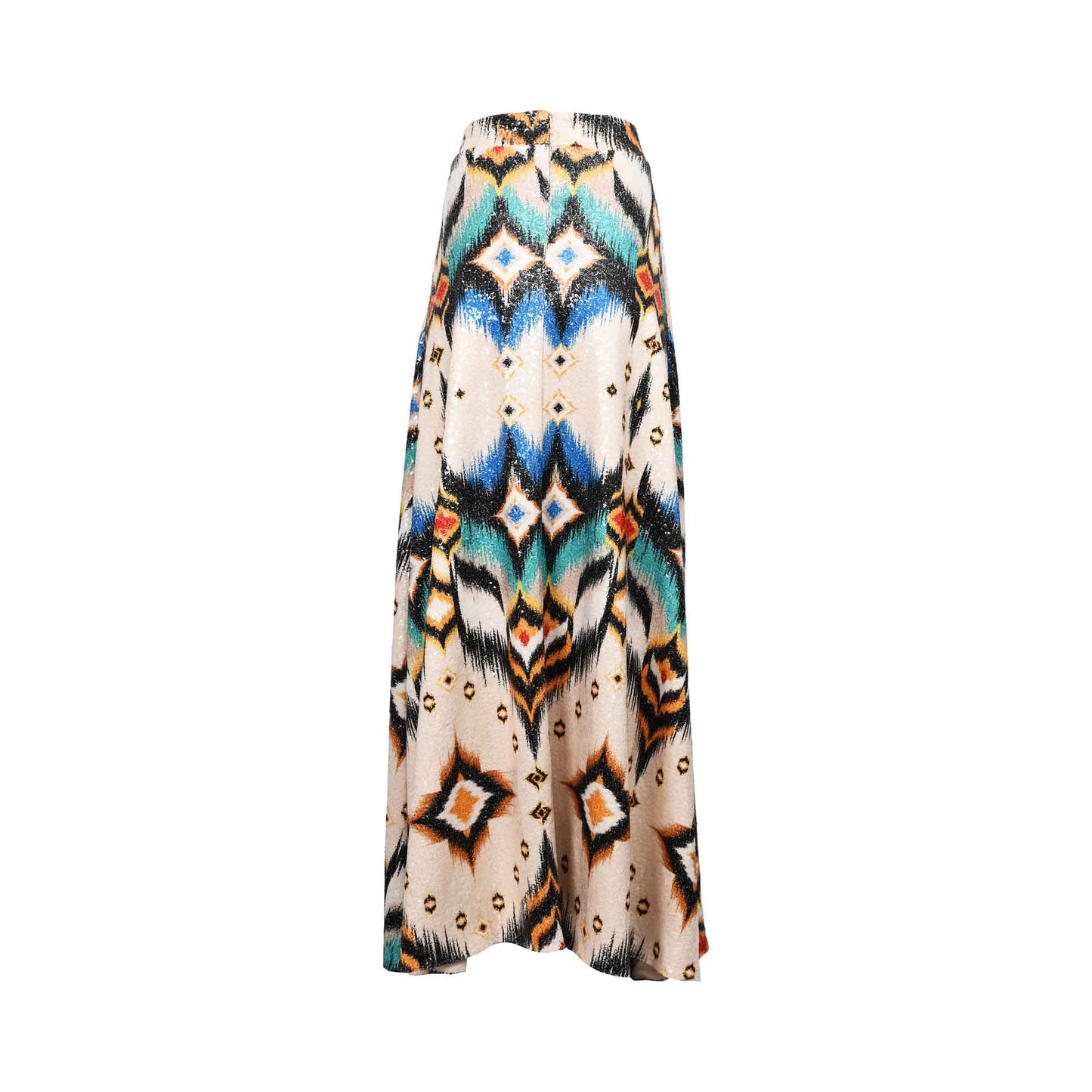 Julytwo Women's Multicolor Long Skirt