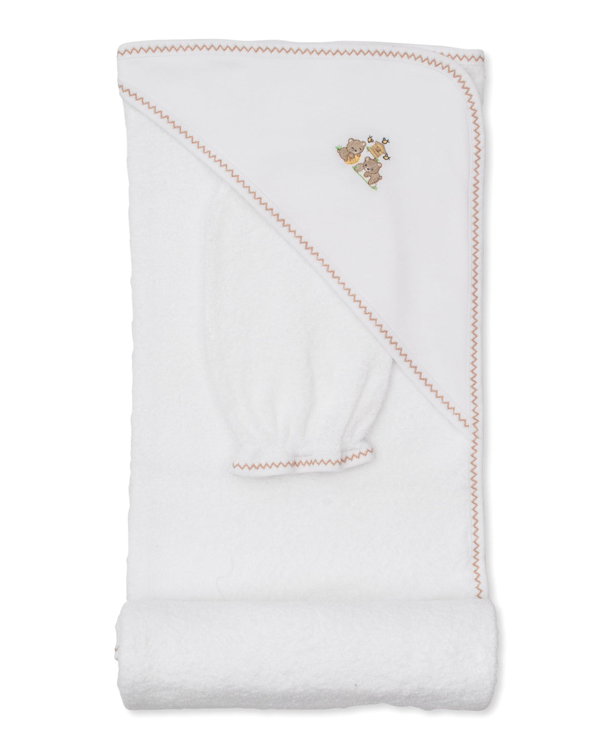 Kissy Kissy Kids New Born Unisex White Towel