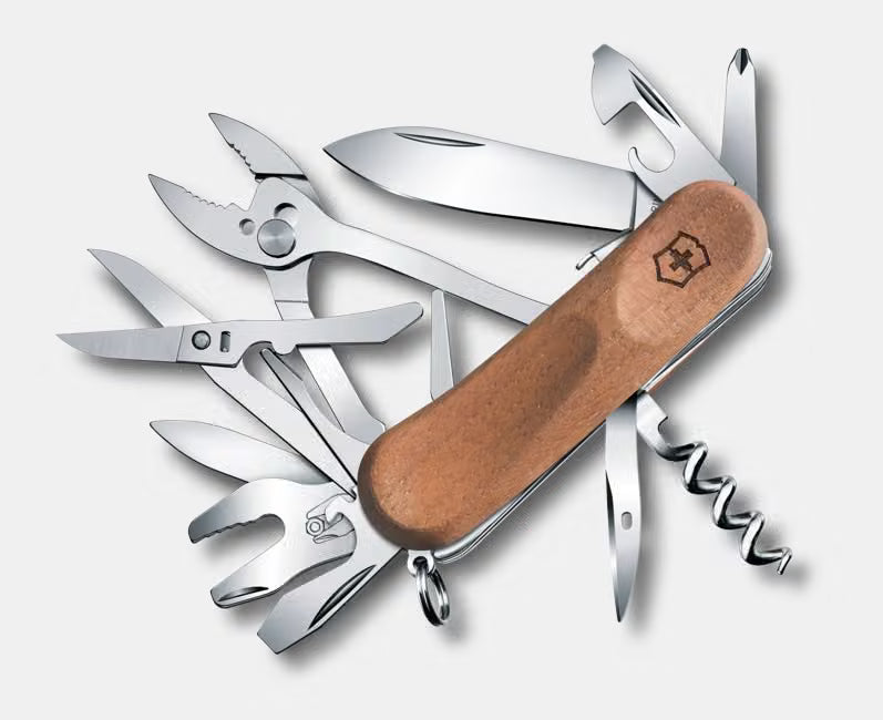 VICTORINOX SWISS ARMY KNIFE EVOLUTION S557 WOOD