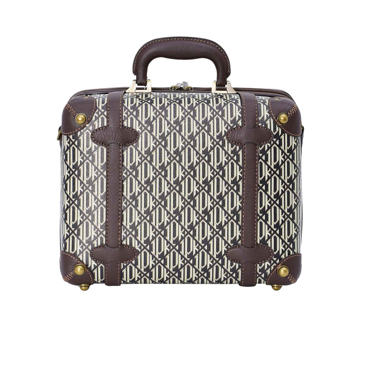 Mosafer Vintage Brown Beauty Case
