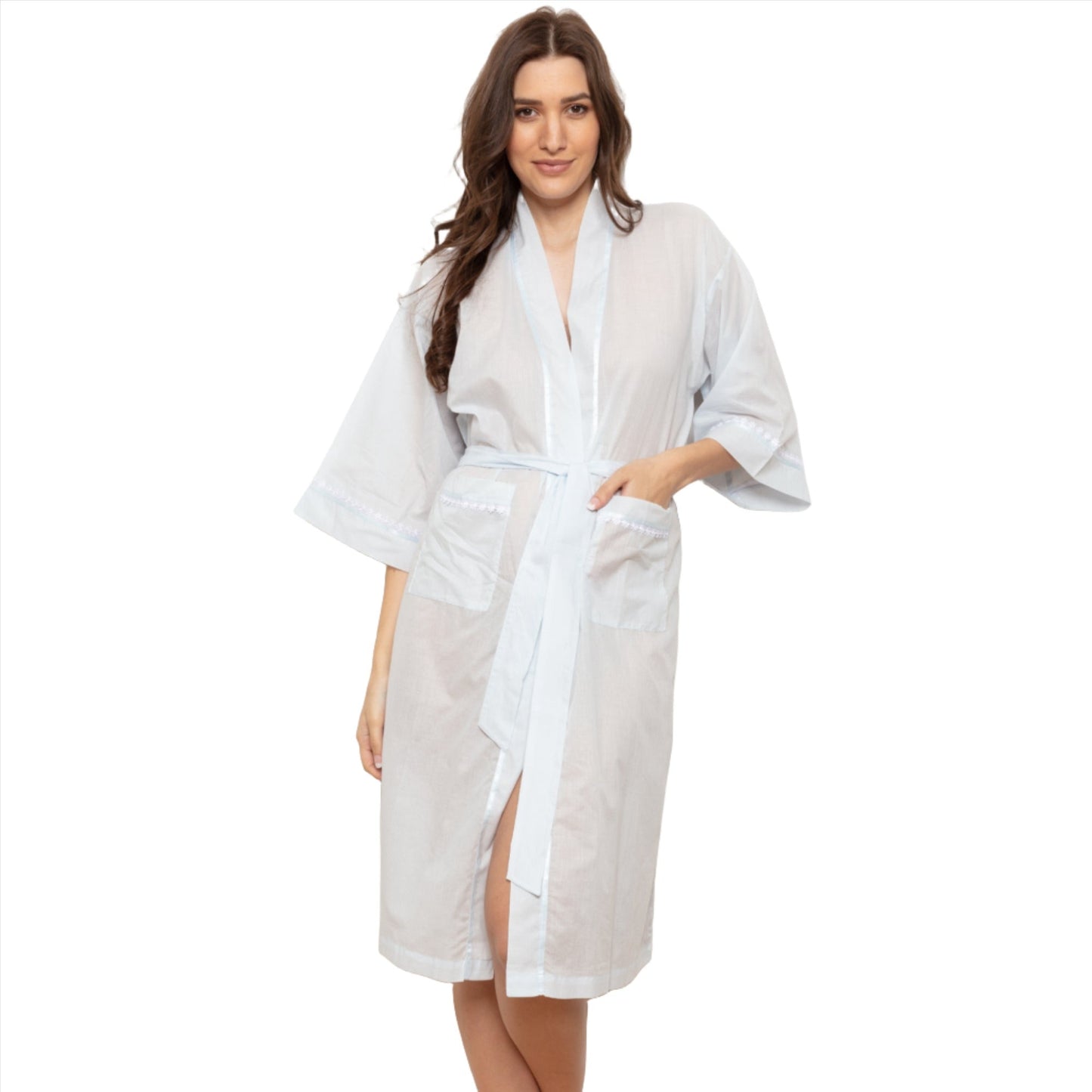 Cottonreal Women's RAMONES Deluxe Co Voile Kimono Wrapovers