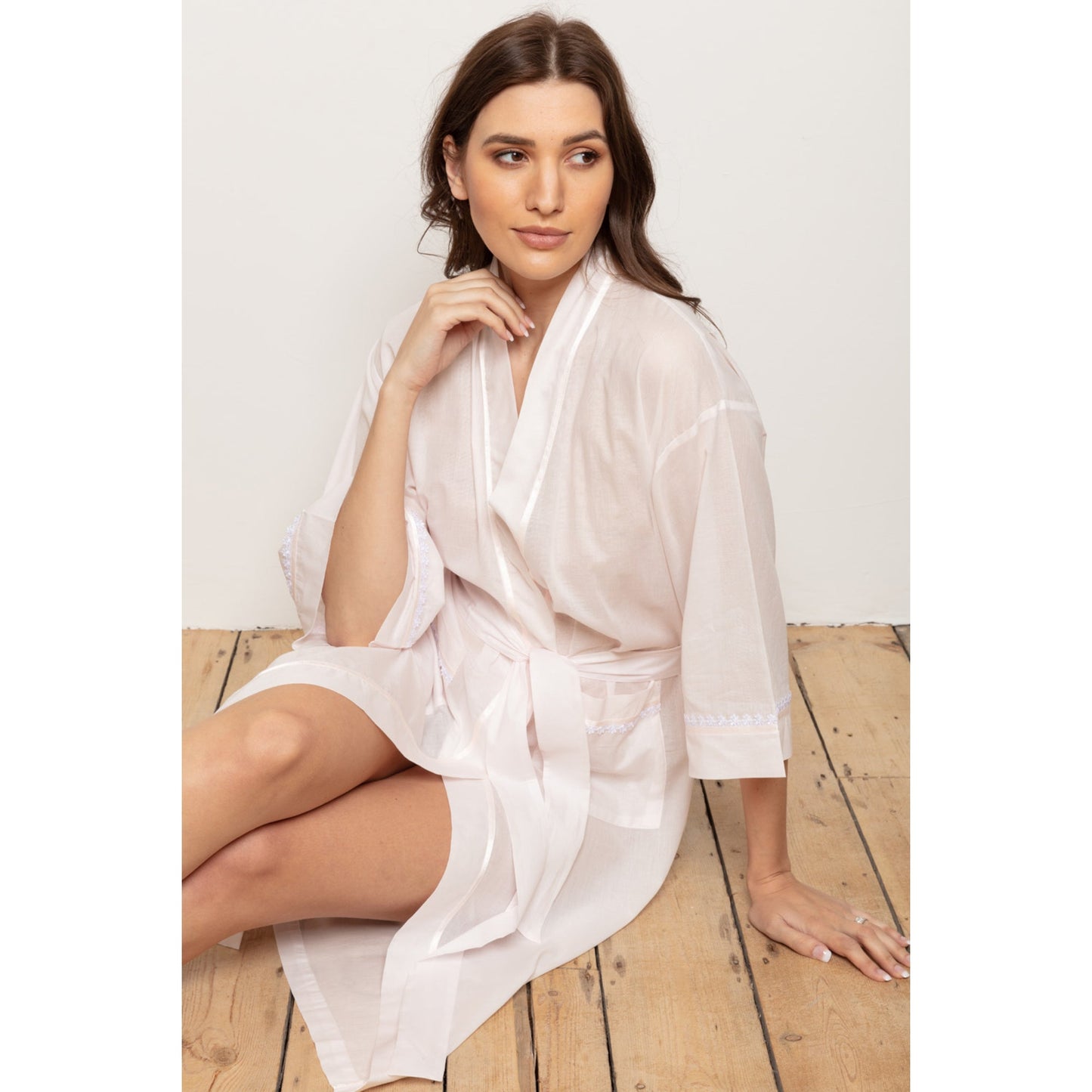 Cottonreal Women's RAMONES Deluxe Co Voile Kimono Wrapovers