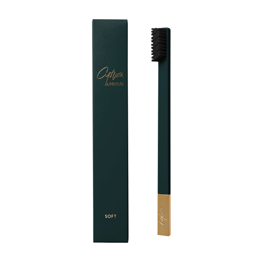 Apriori British Racing Green Gold Soft Toothbrush