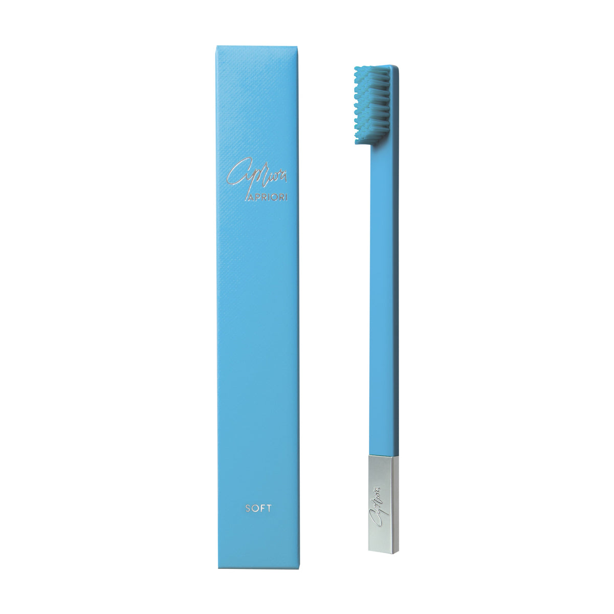 Apriori Peaceful Sky Silver Soft Toothbrush