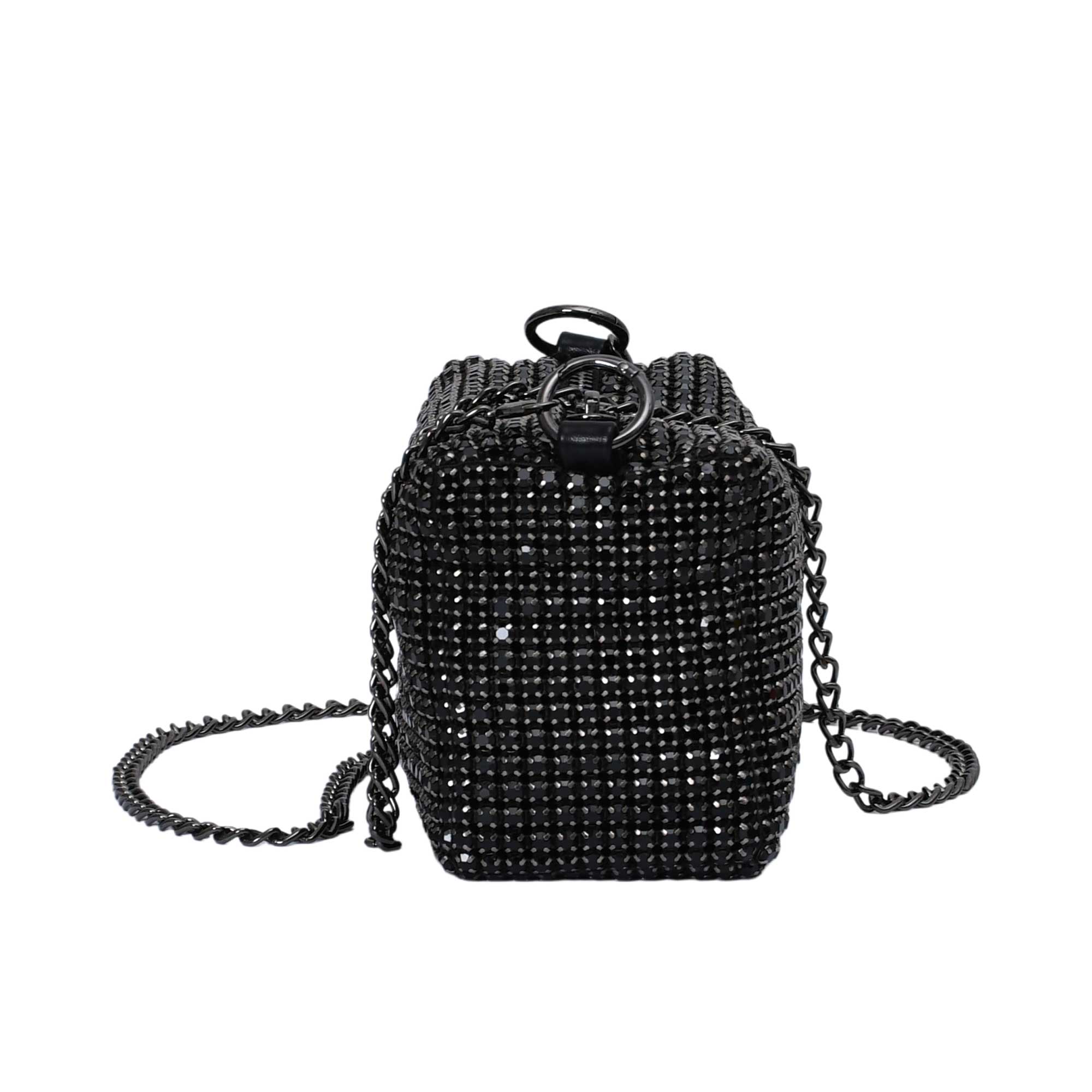 Albano Women's Black Clutch Bag