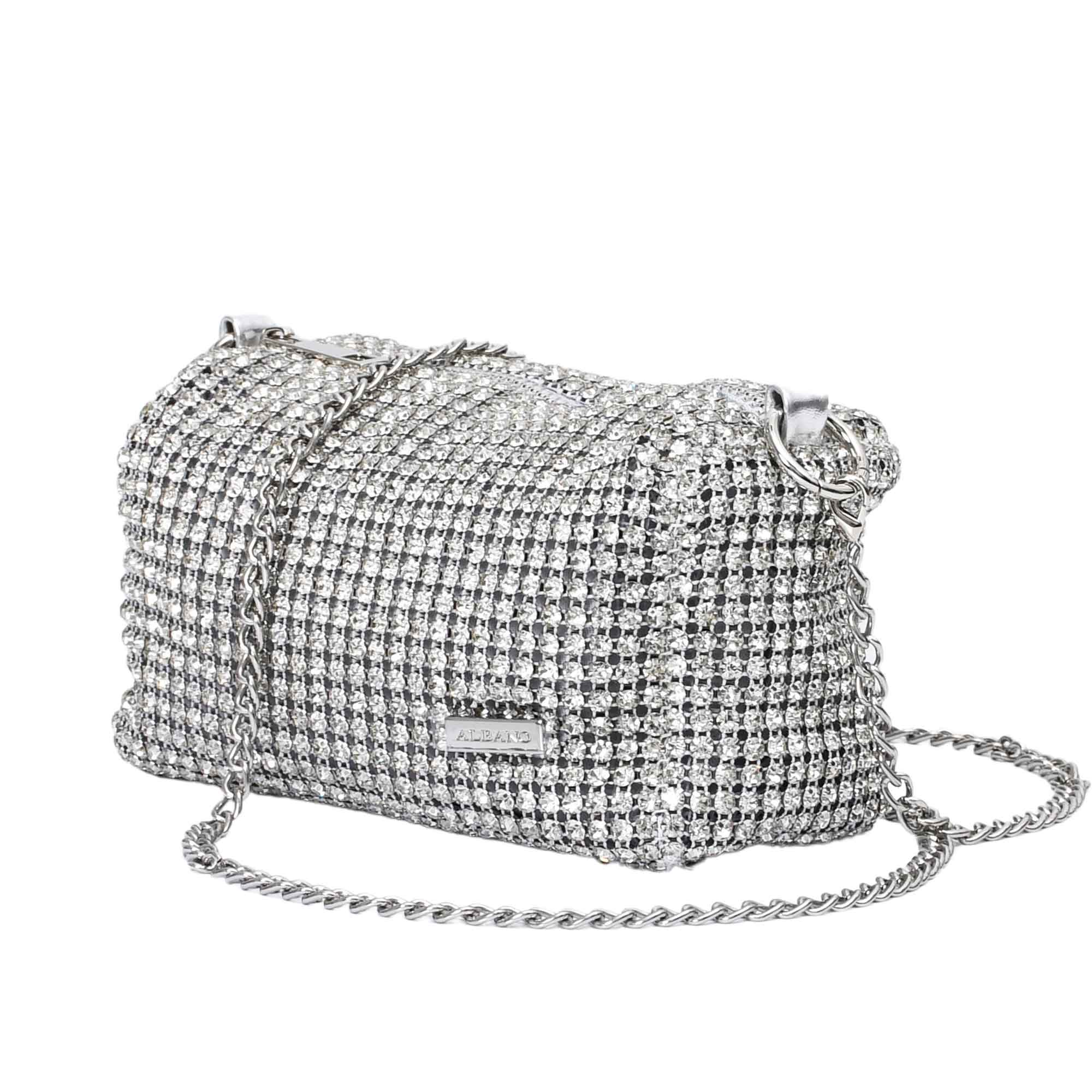 Albano Women's Black Clutch Bag