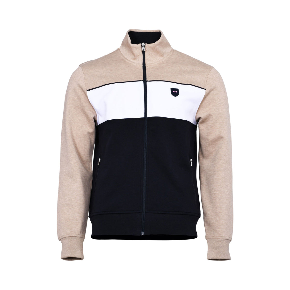 Eden Park Men's Color Block Full-Zip Sweatshirt