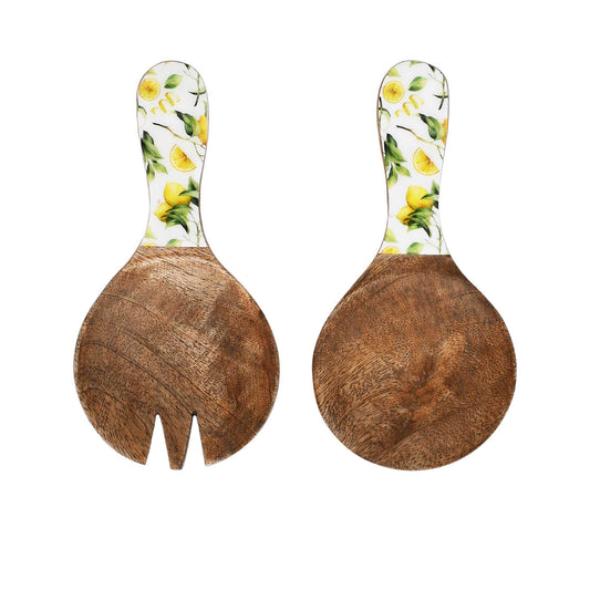 Van Deurs Danmark Servers Short Mango Lemon Set Of 2