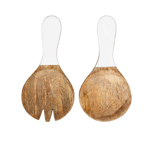 Van Deurs Danmark Servers Short Mango White Set Of 2