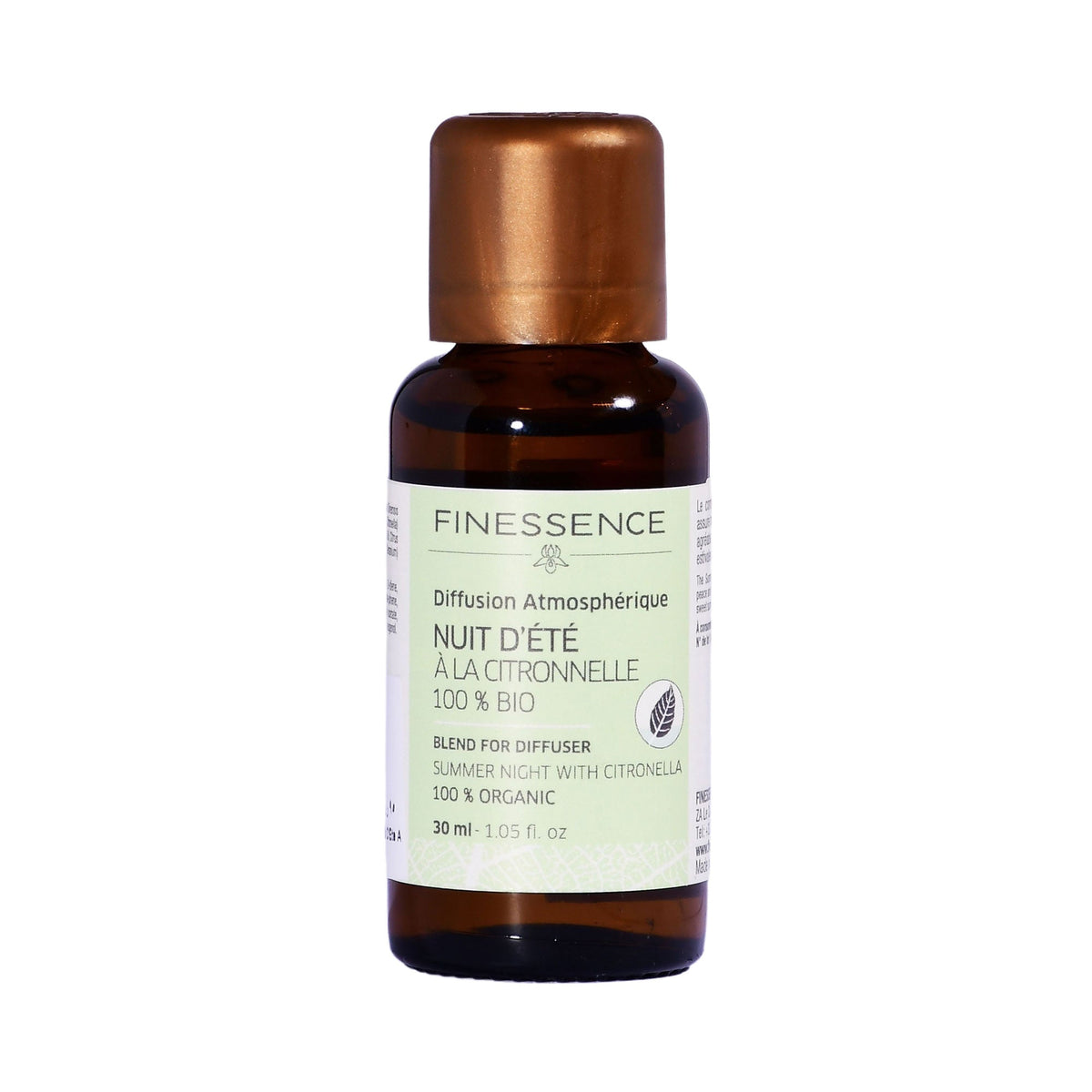 Finessence Aroma Diffusion Nuit D'Ete A La Citronnelle 30ml