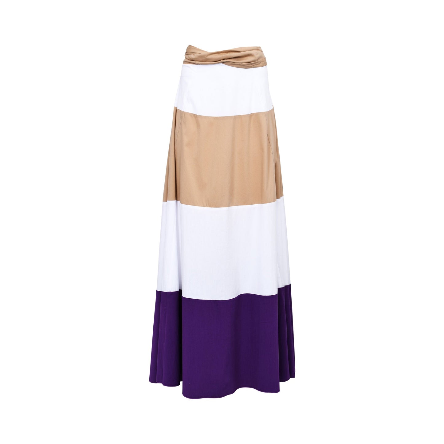 Jijil Women's Multicolor Long Skirt
