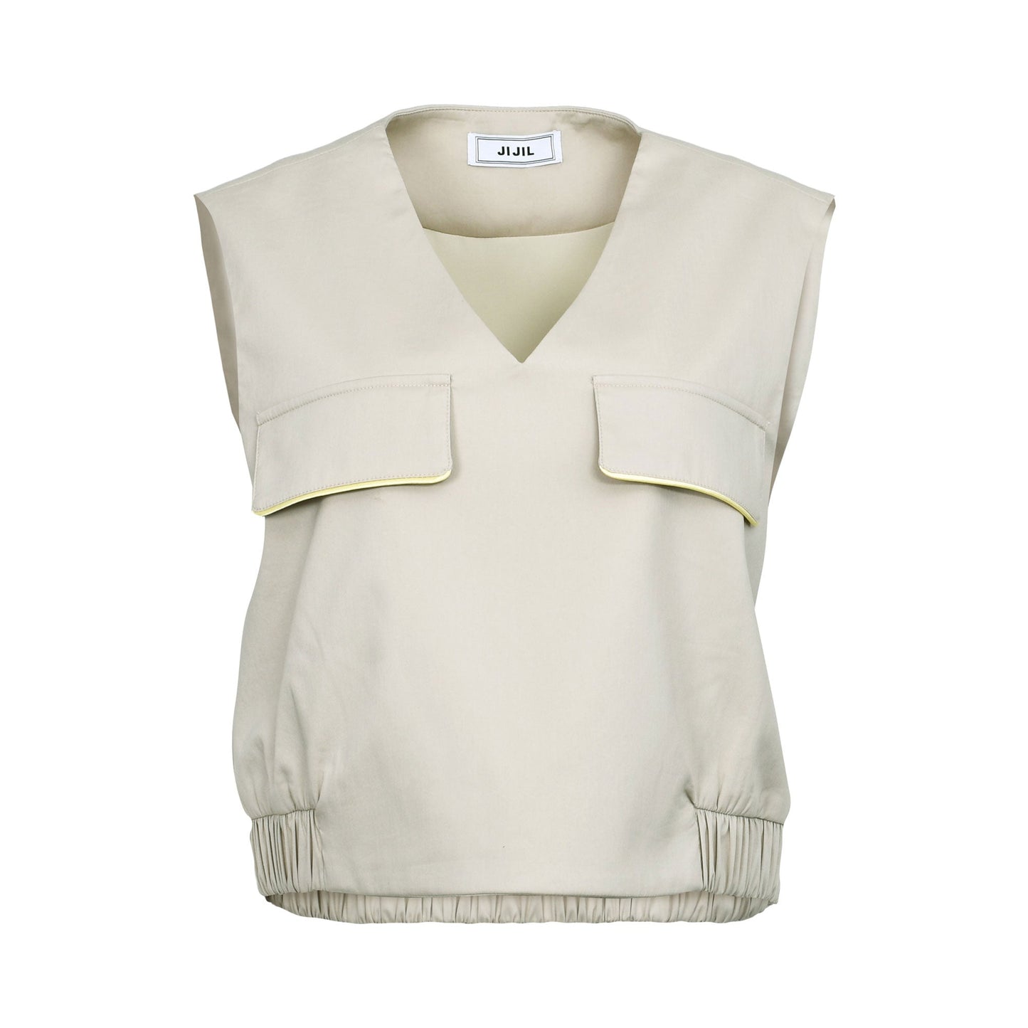 Jijil Women's Off-white Top