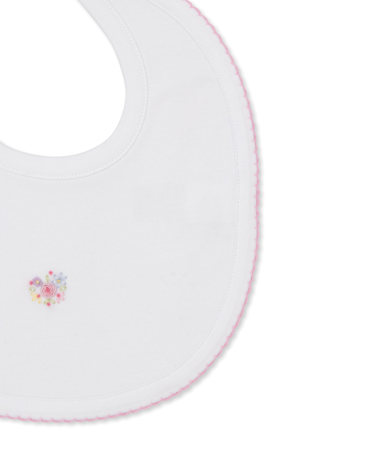 Kissy Kissy Kids New Born Girl's White & Pink Sleepsuit Set