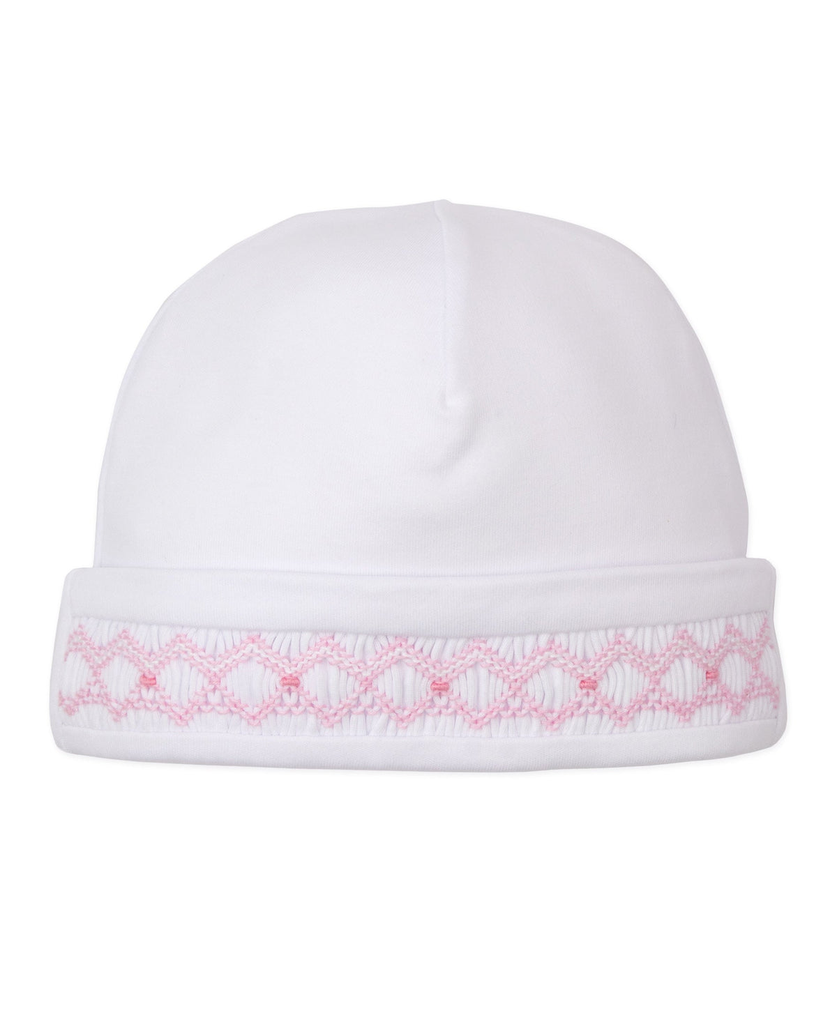 Kissy Kissy Kids New Born Girl's White & Pink Sleepsuit Set
