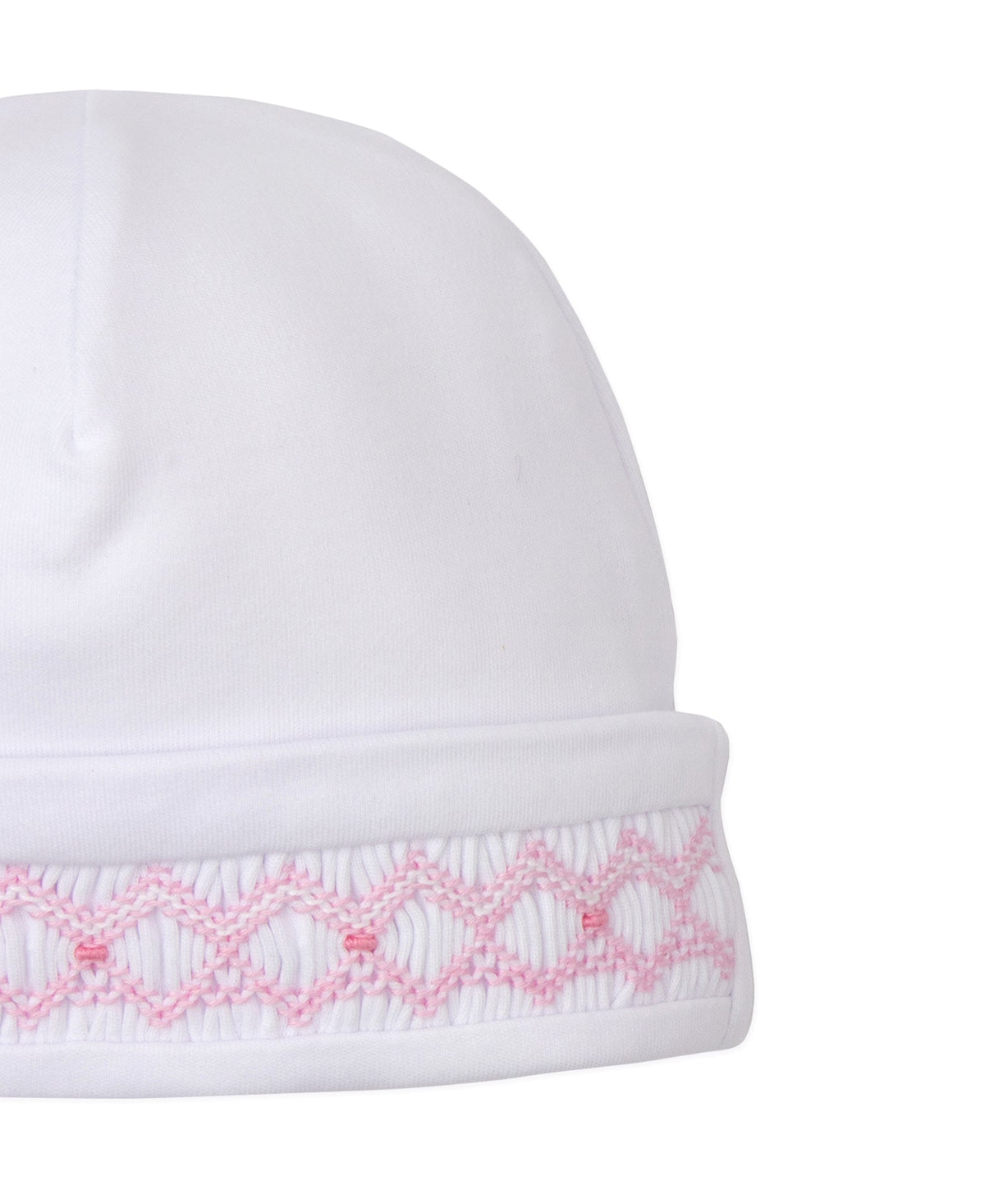 Kissy Kissy Kids New Born Girl's White & Pink Sleepsuit Set