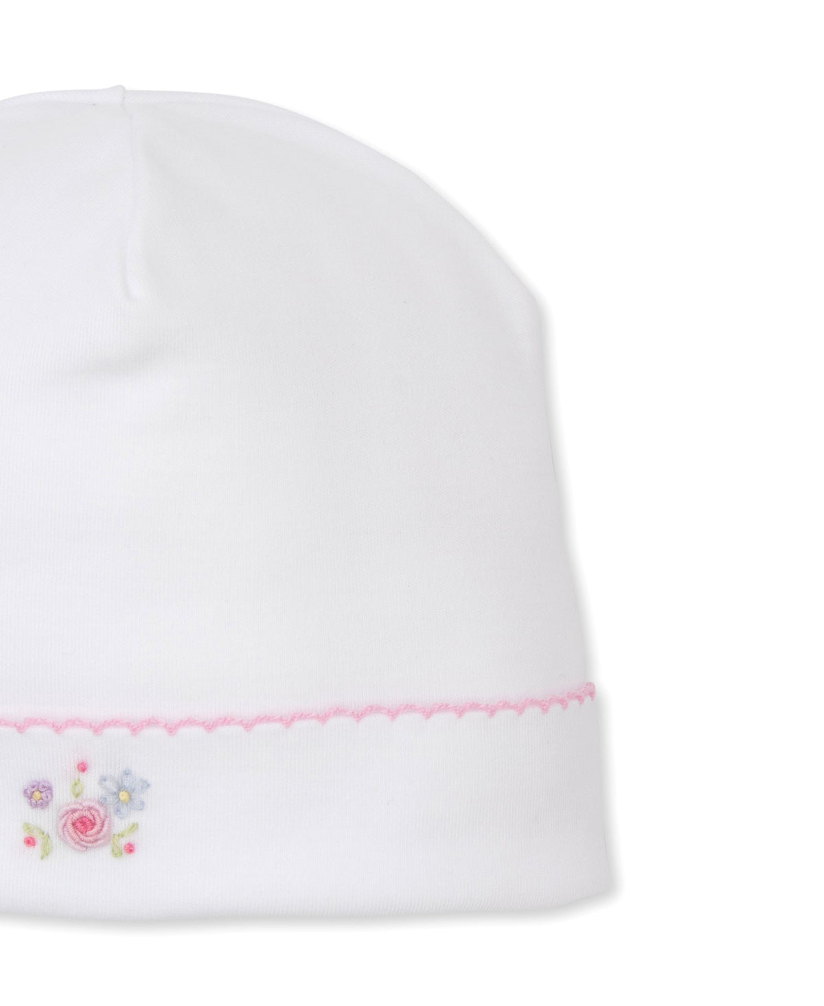 Kissy Kissy Kids New Born Girl's White & Pink Sleepsuit Set