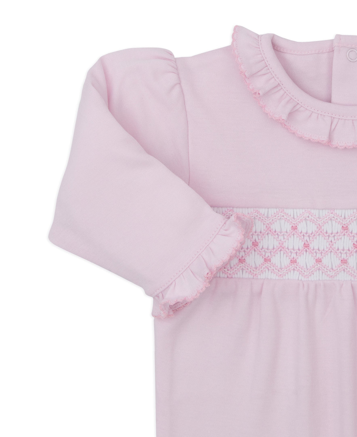 Kissy Kissy Kids New Born Girl's Pink Sleepsuit Set