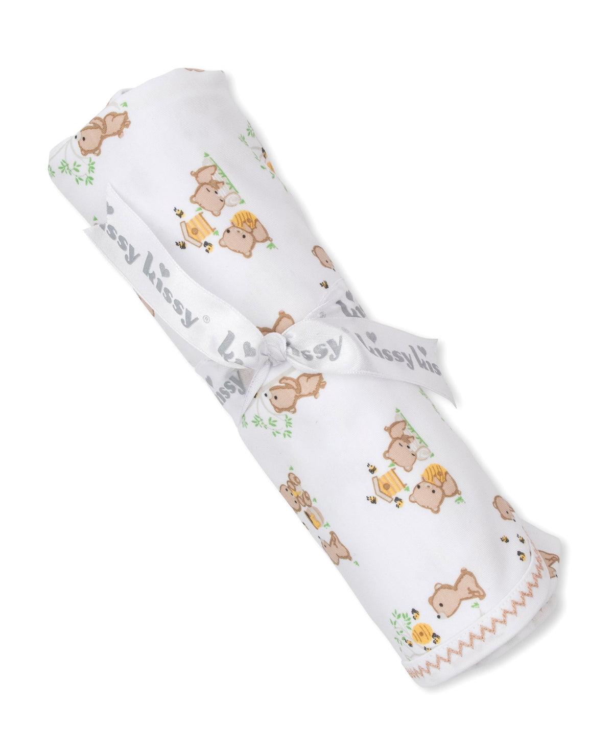 Kissy Kissy Kids New Born Unisex Brown Blanket