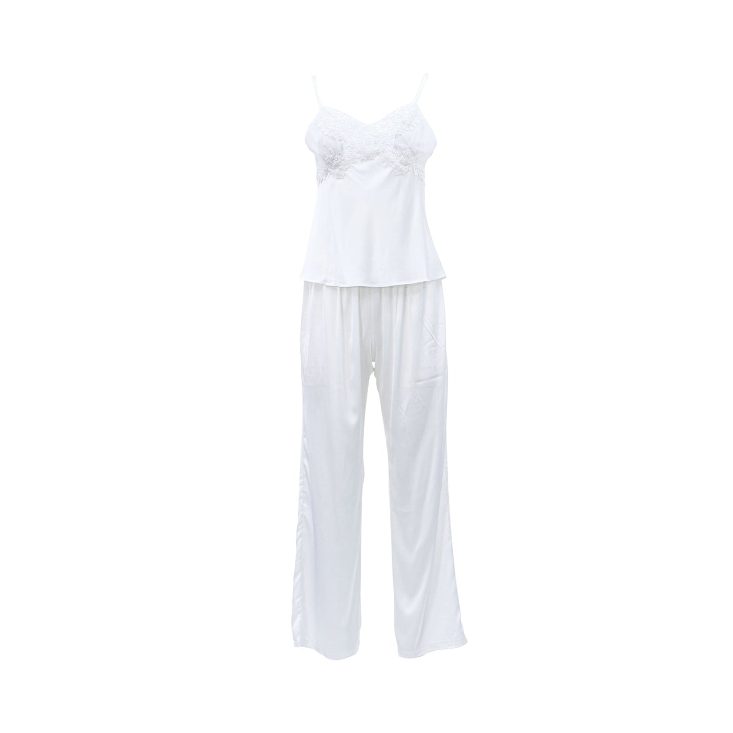 Lea Women's Satin Allover Pyjama Set