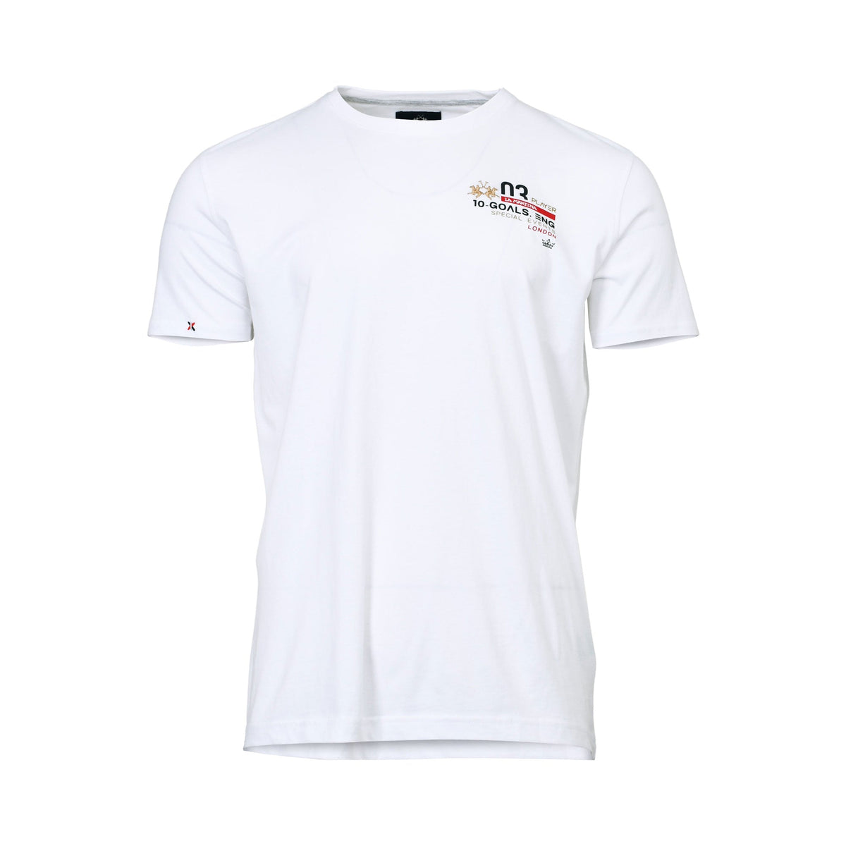 La Martina Men's Optic White T-shirt
