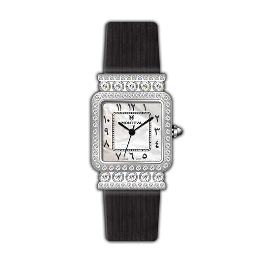 Monteva Chic Odim Ladies Arabic MOP Dial Watch