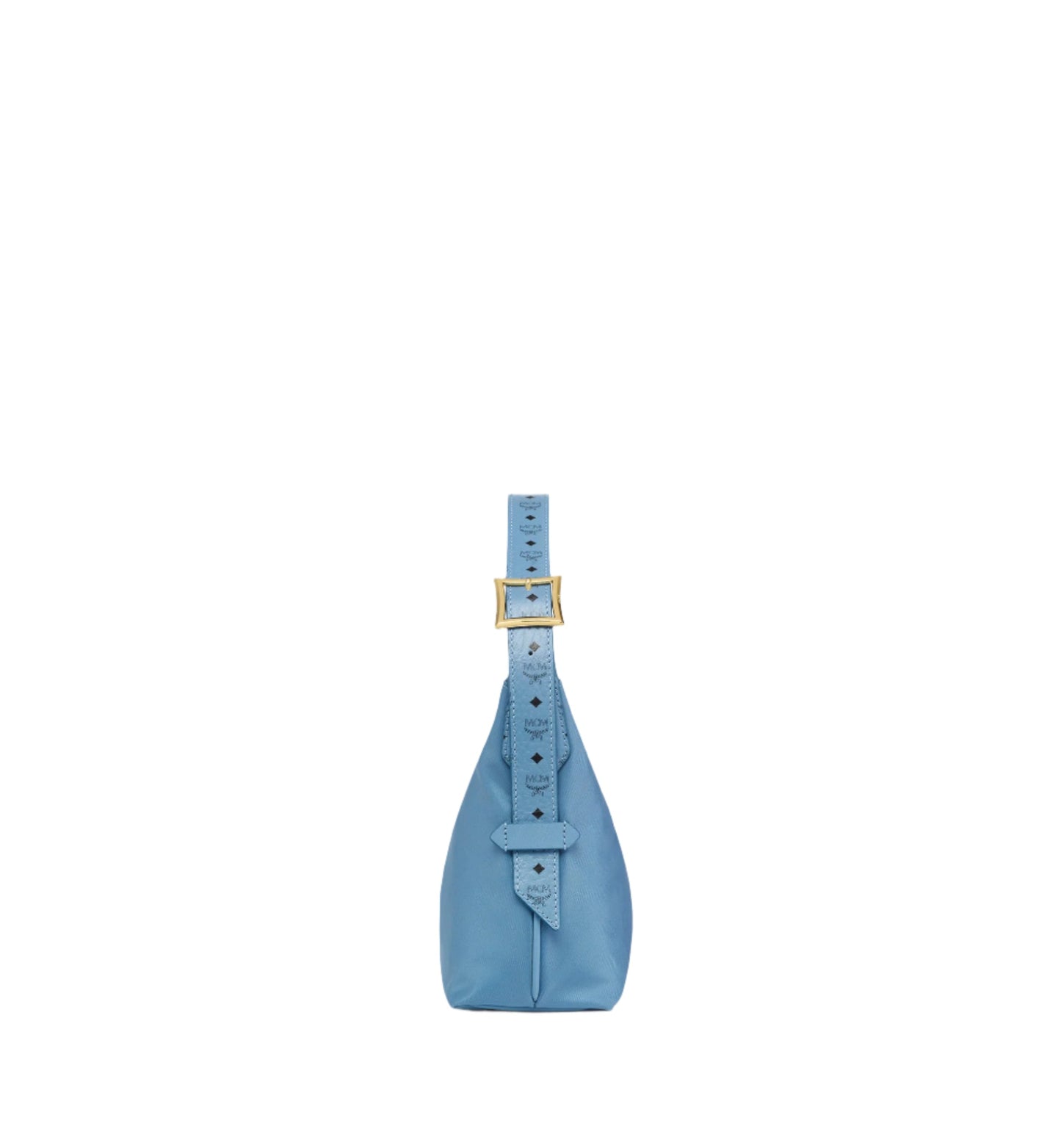 MCM Women's Aren Hobo in Recycled Nylon and Monogram Print Leather