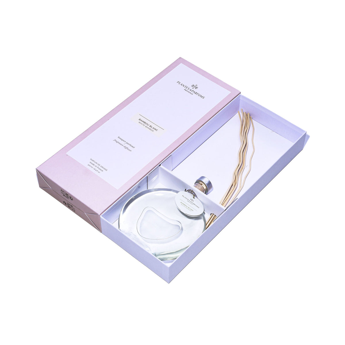 Plantes & Parfums Fragrance Diffuser 500ml Bambou Blanc