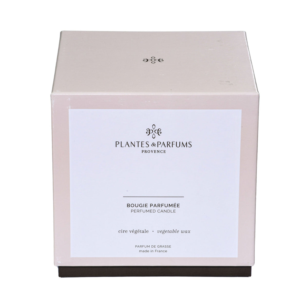 Plantes & Parfums Large Scented Vegetable Candle Prestige Ambre Intense 3 Wicks