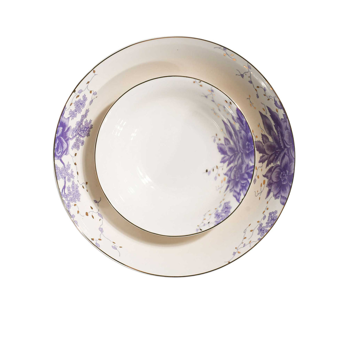 Richfine Dinner Set Round Shape New Bone 98 pcs