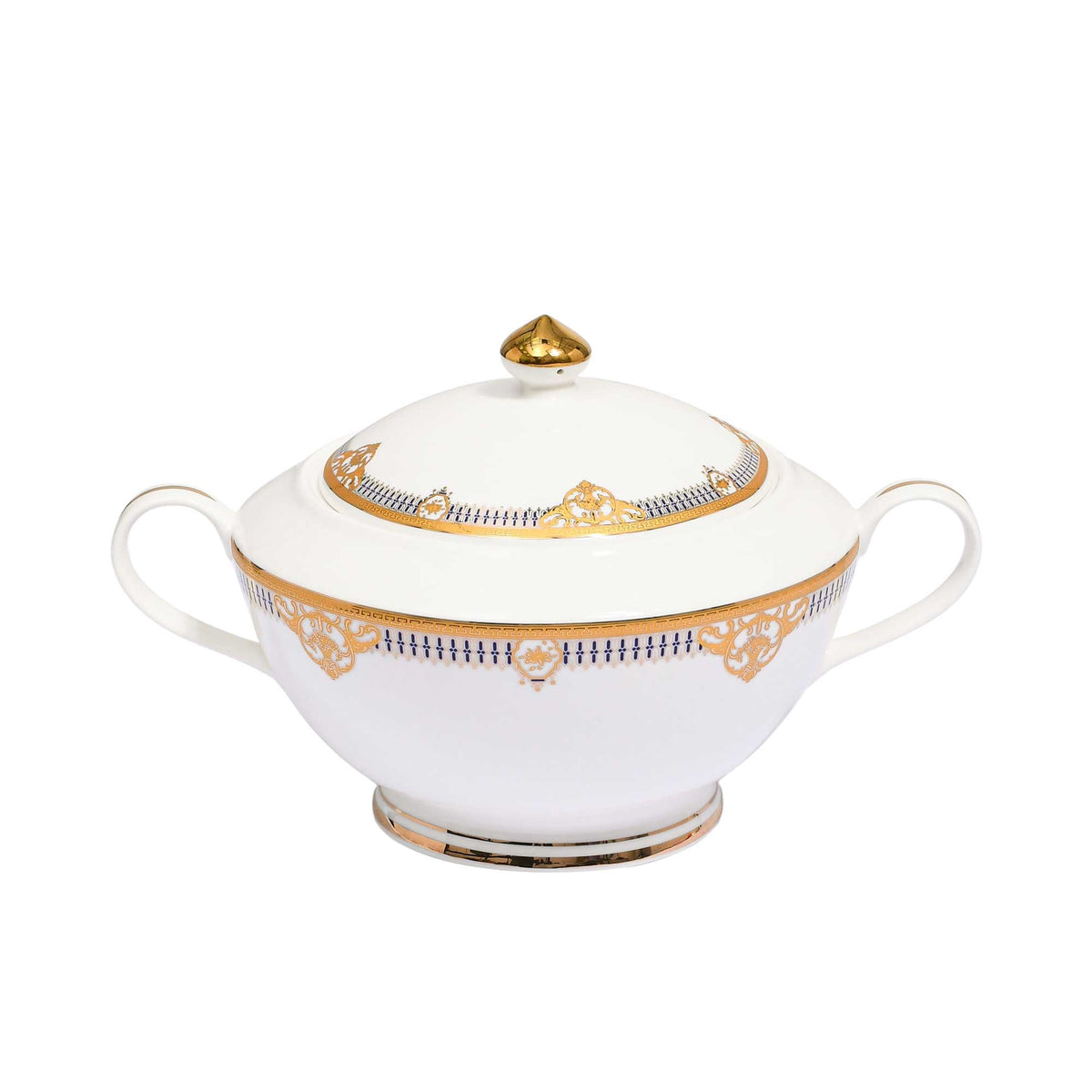 Richfine Dinner Set Round Shape New Bone 98 pcs