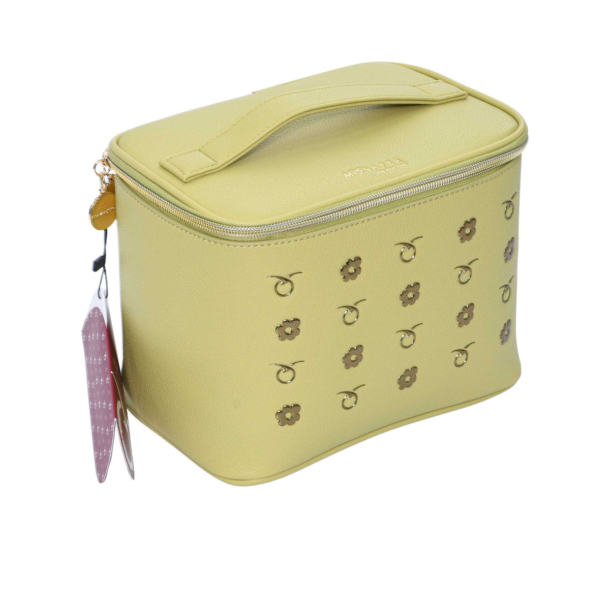 Mosafer Dahlia Women's Light Green Cosmetic Bag