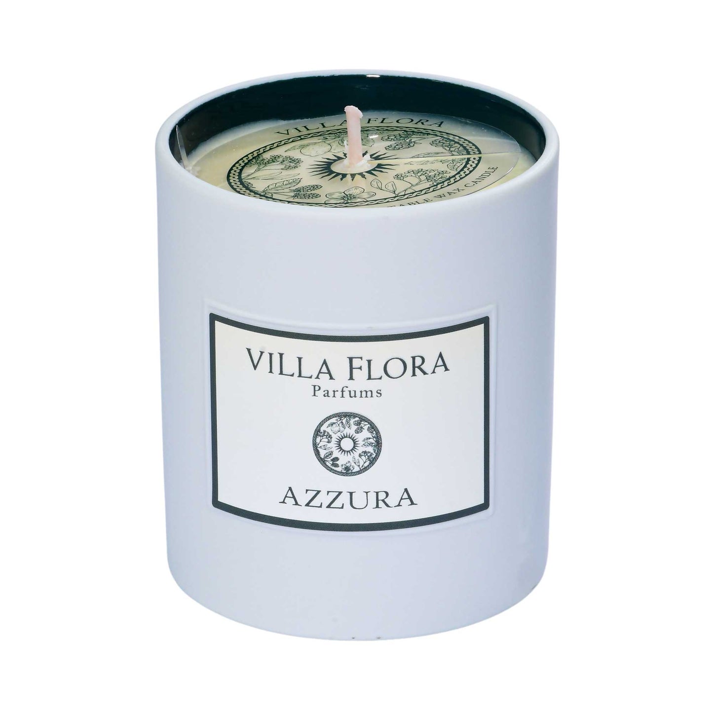 Villa Flora Scented Candle 250g Azzura