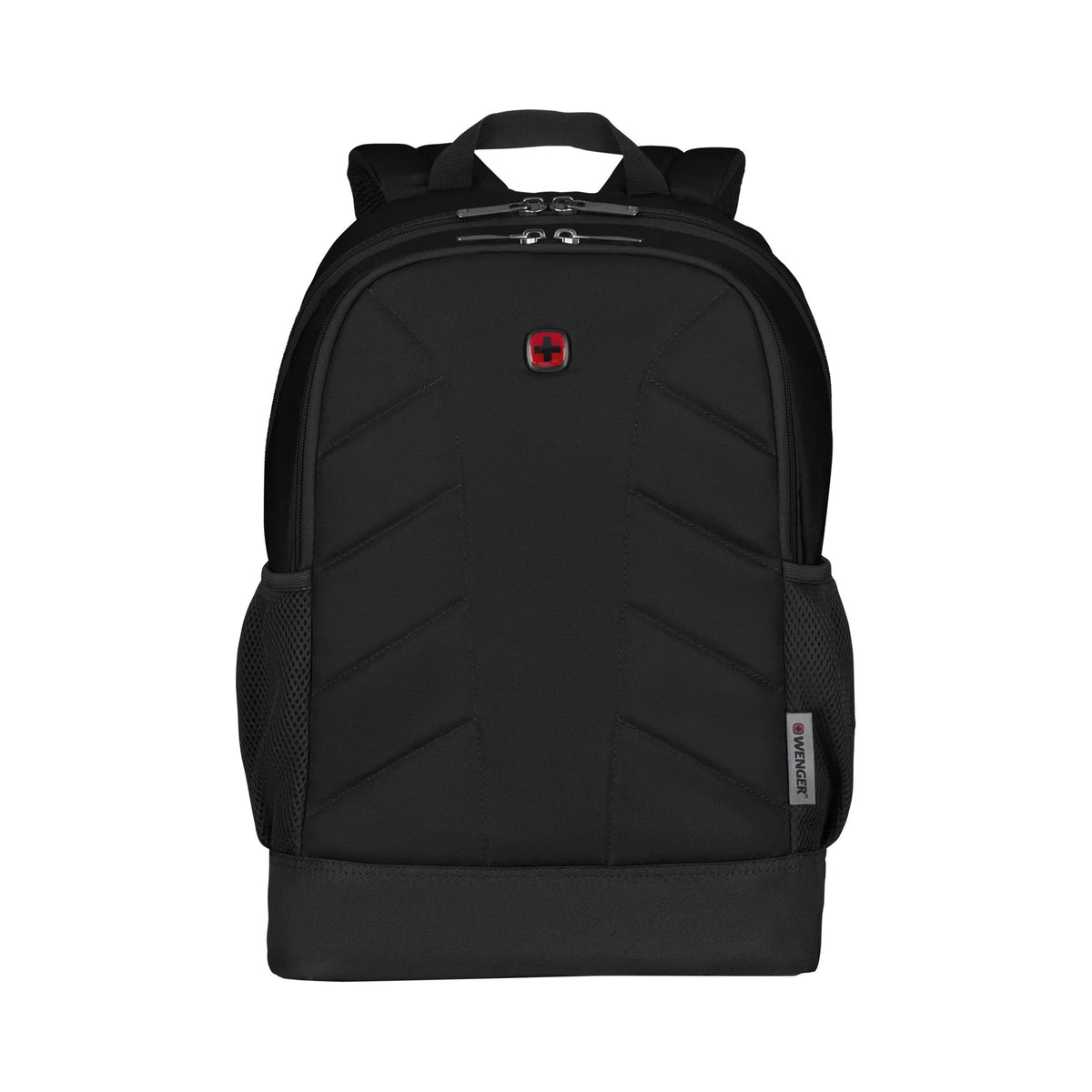 WENGER QUADMA BLACK BACKPACK