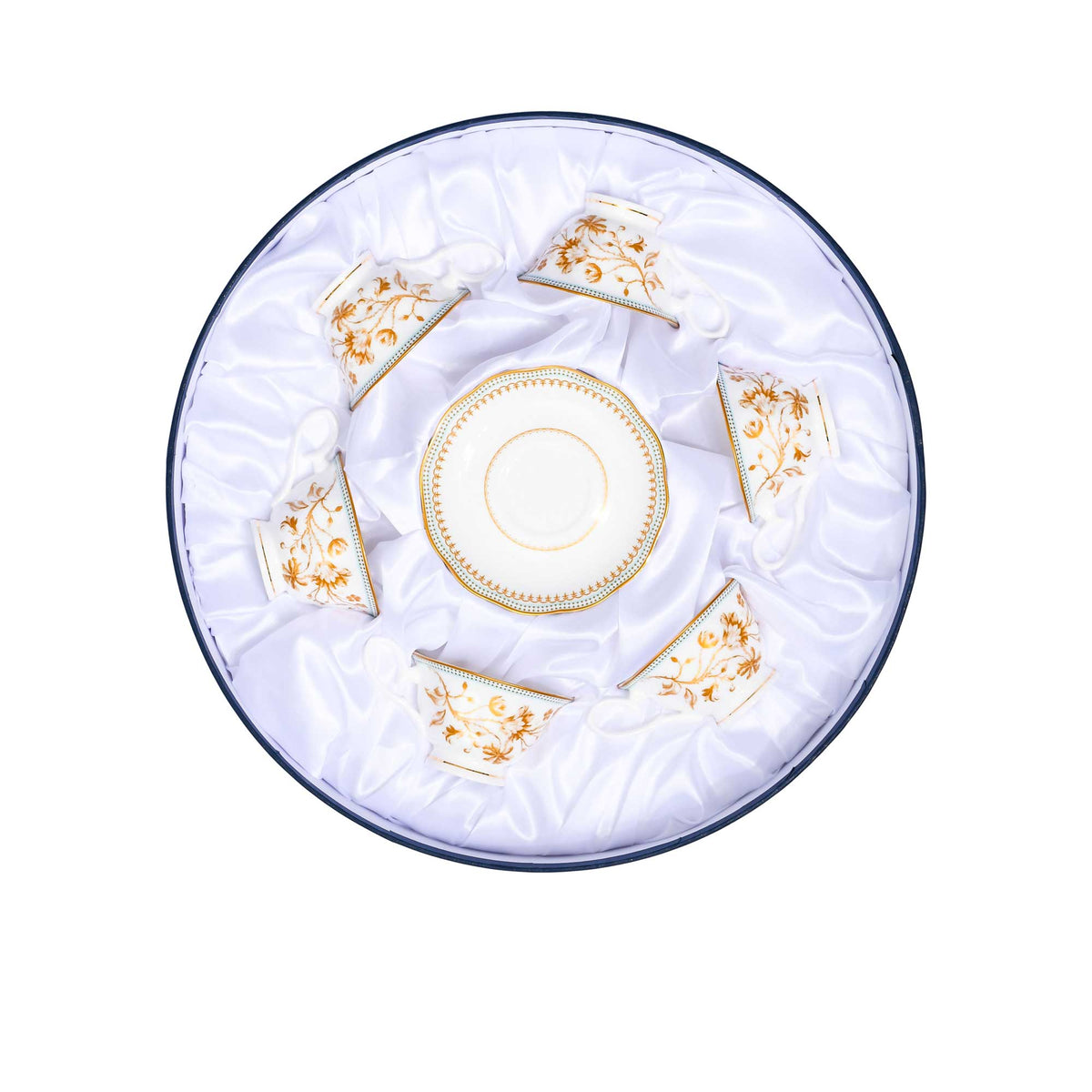 Stechol Fine Bone China 12PCS Coffee Cup & Saucer Set