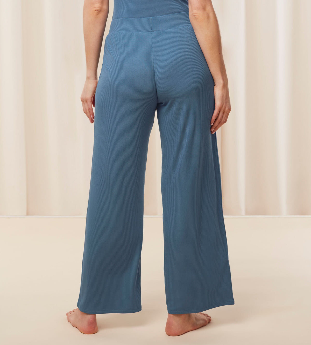 Natural Spotlight Rib Trousers