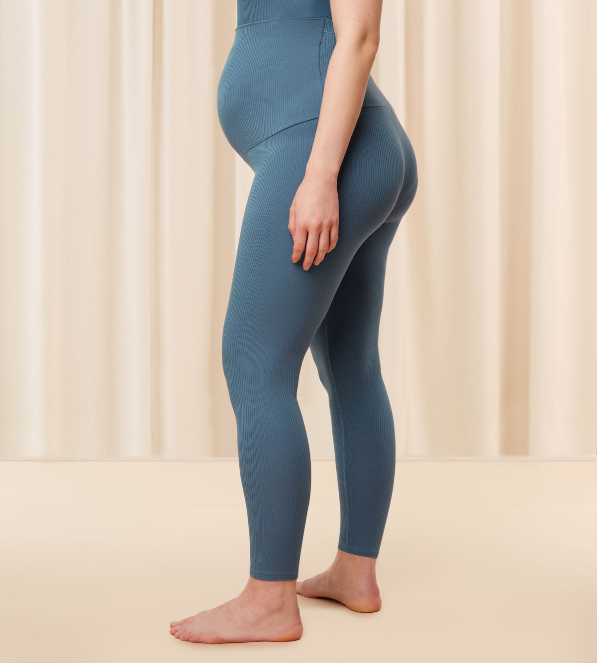 Natural Spotlight Rib Comfort Stretch Trouser