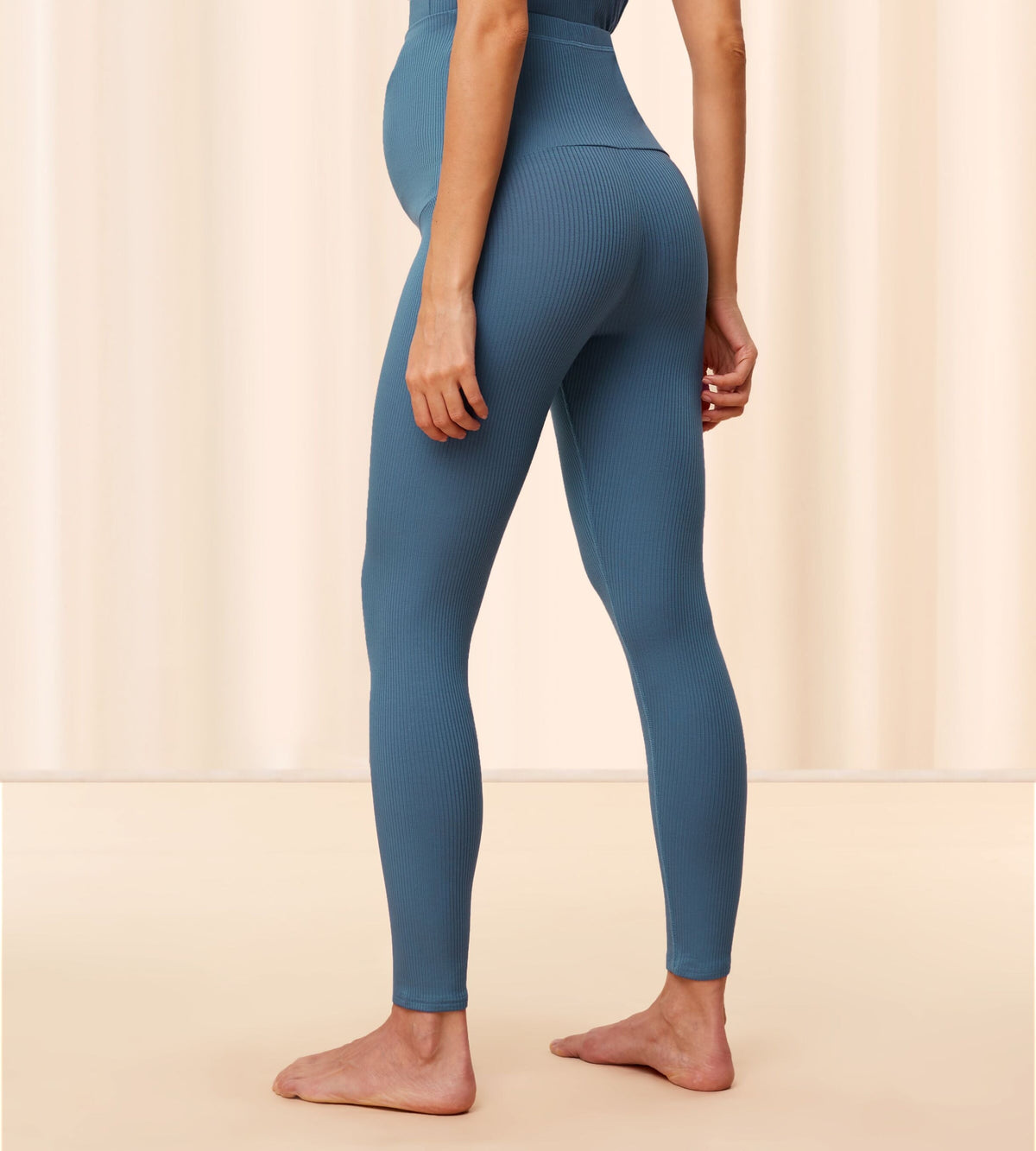 Natural Spotlight Rib Comfort Stretch Trouser