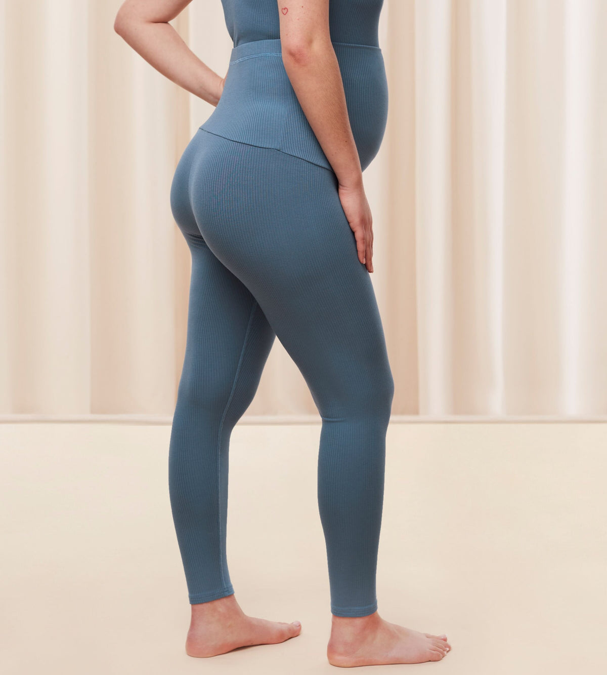 Natural Spotlight Rib Comfort Stretch Trouser