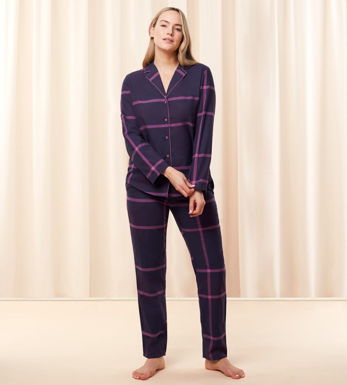 Boyfriend Fit Checks Pyjama Set
