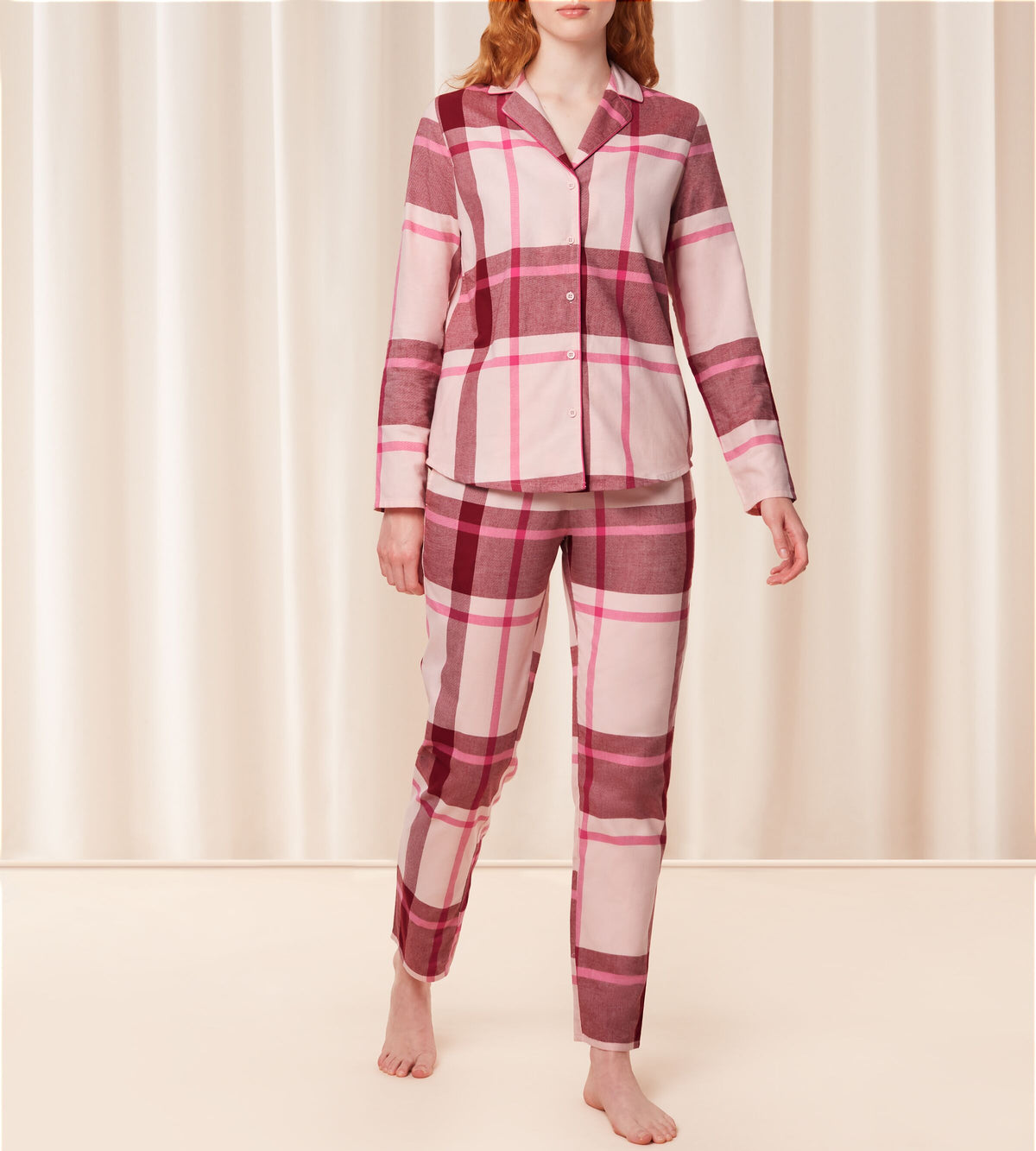 Boyfriend Fit Checks Pyjama Set