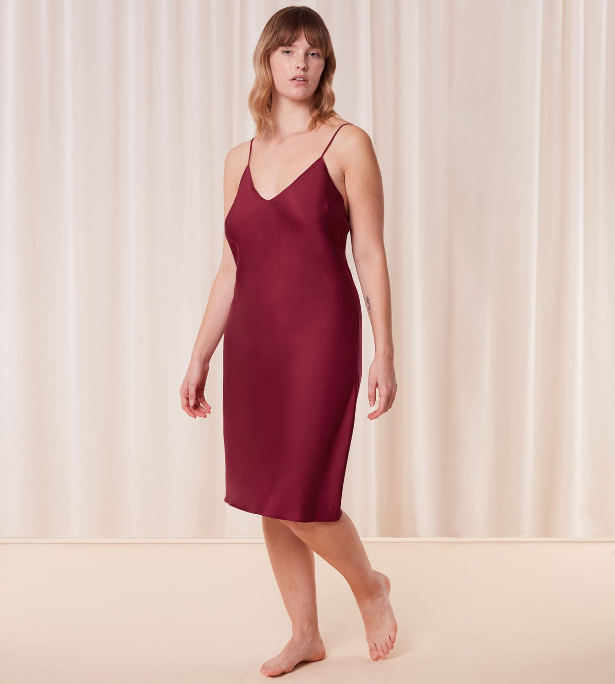 Silky Sensuality Strappy Chemise