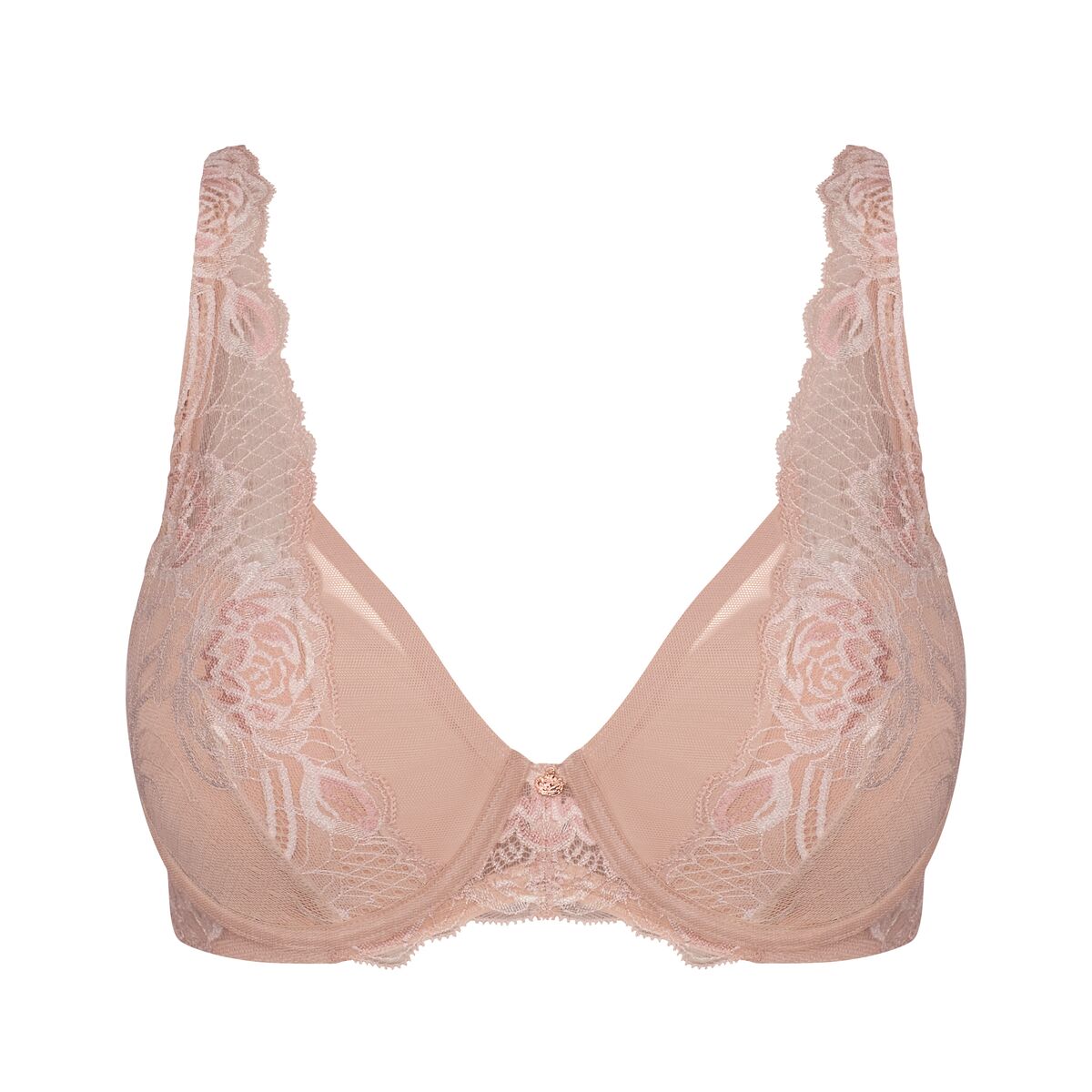 Triumph Wild Peony Florale Plunge Bra