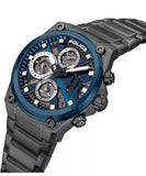 Police Salkantay Gents Blue Chronograph Stainless Steel Strap Watch